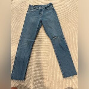 Levi Skinny Straight Jeans